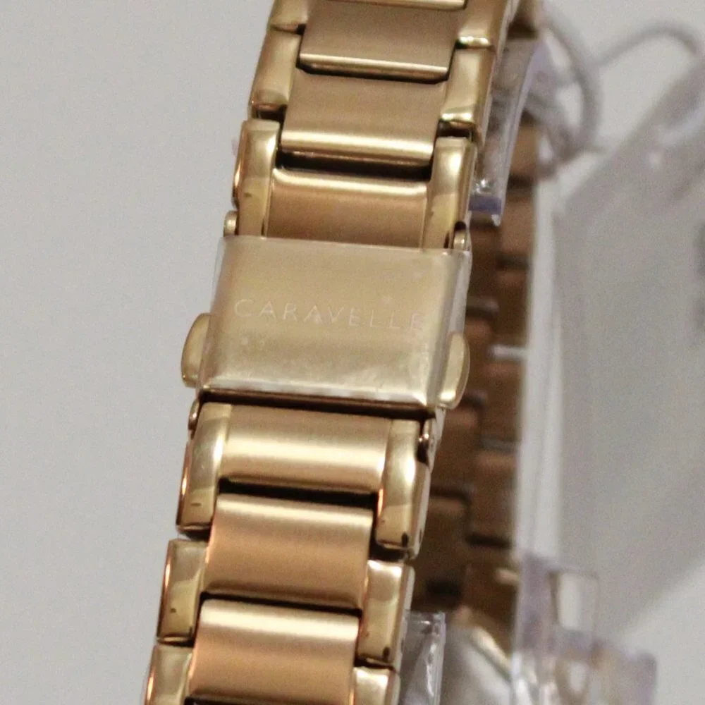 Caravelle Ladies Diamond Accent Watch By Bulova 30mm